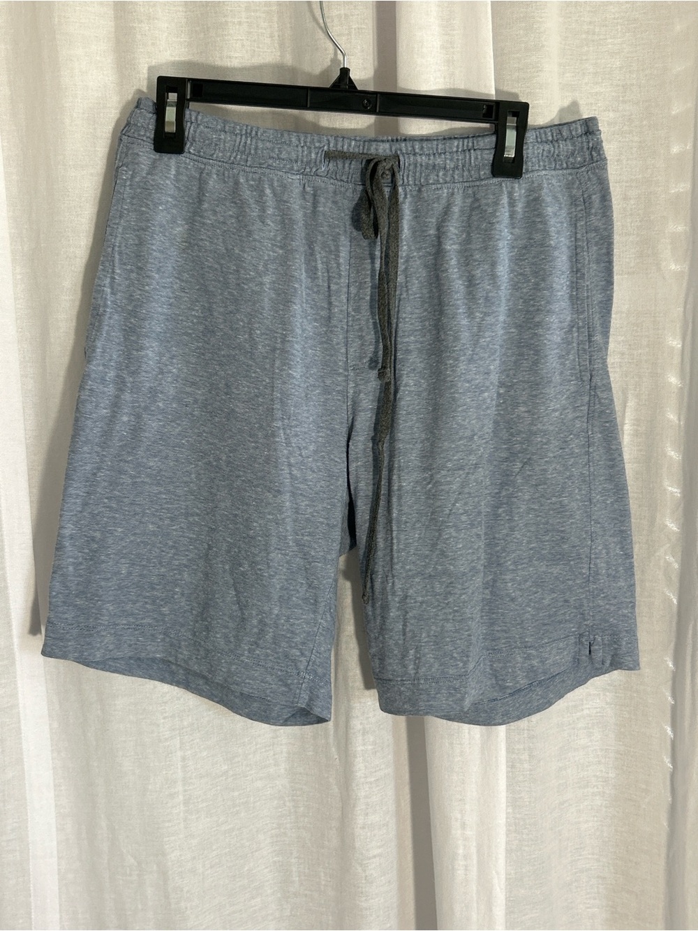 GAP | Men’s Casual Drawstring Shorts | Heather Blue | Size M